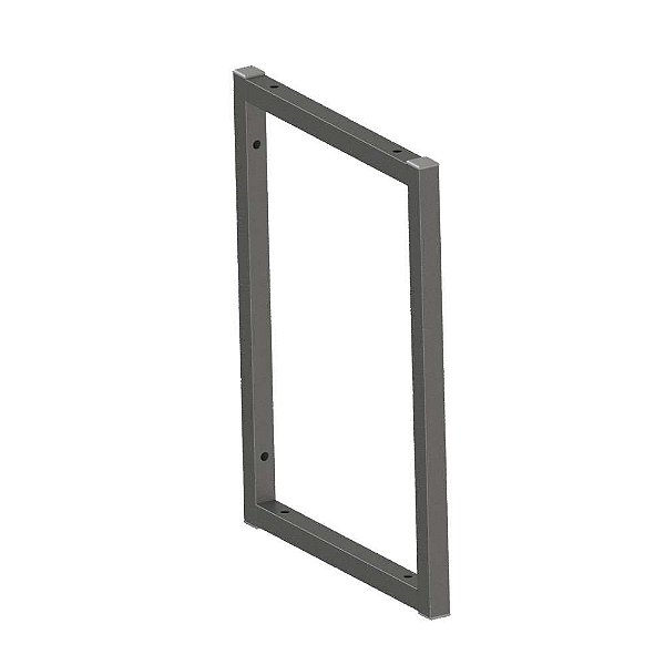 SUPORTE INDUSTRIAL MODULARE 1 NIVEL 29,4 X 39,5 X 2,0 CM PRETO MULTIVISAO