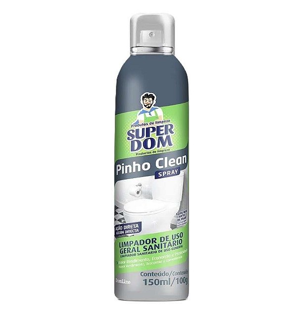 SPRAY PINHO CLEAN 150ML/100G SUPER DOM