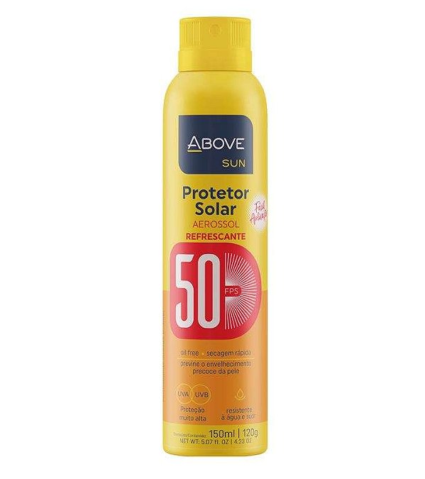 SPRAY PROTETOR SOLAR FPS 50 150ML/120G ABOVE