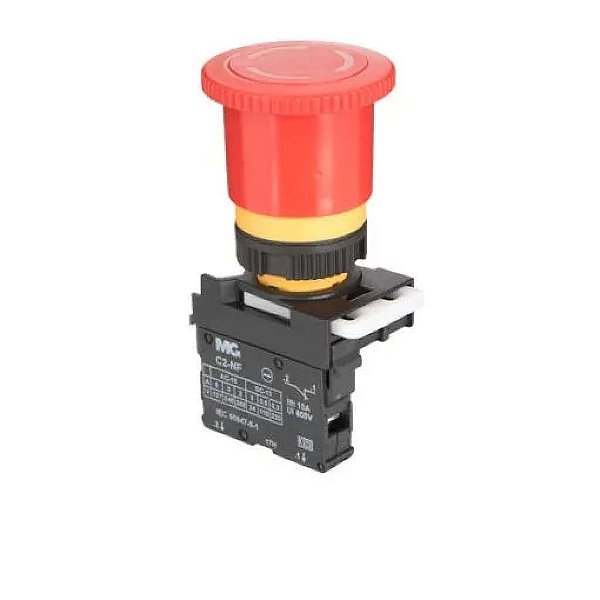 BOTAO GIRAR MARGIRIUS COGUMELO LONGO 1NF VERMELHO