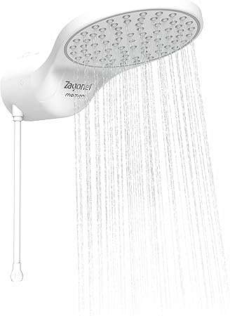 DUCHA ZAGONEL MOMENT ELETRONICA 5500W 127V BRANCO