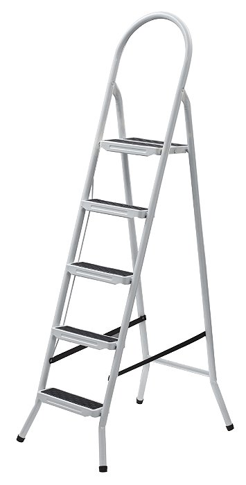 ESCADA ACO DOMICILIAR 5 DEGRAUS CANAL