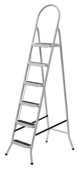 ESCADA ACO DOMICILIAR 6 DEGRAUS CANAL