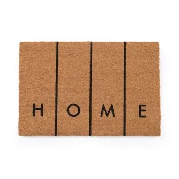 TAPETE DE ENTRADA FIBRA DE COCO HOME BARRAS 75X50CM KAPAZI