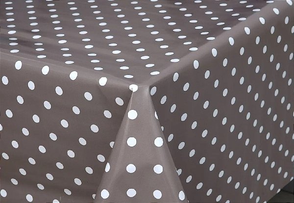 TOALHA DE MESA CLASSIC DOTS 1,37M X METRO KAPAZI