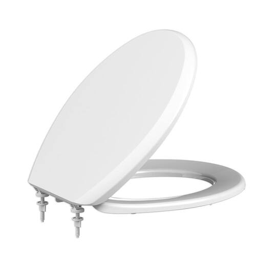 ASSENTO RIGIDO PP OVAL EXCEL UNIVERSAL BRANCO TUPAN ASEXPP01C