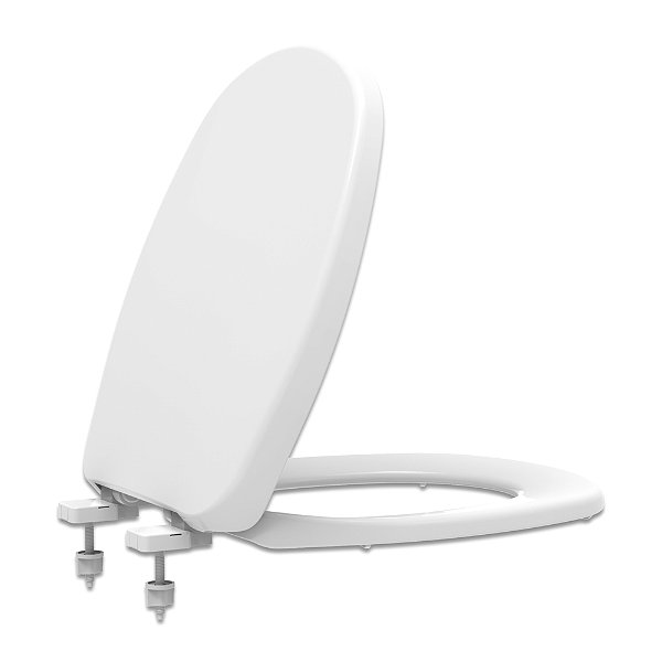 ASSENTO RIGIDO PP OVAL SOFT CLOSE ASPEN PP TUPAN ASPPPE17SC