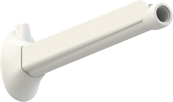 BRACO CHUVEIRO 30 CM BRANCO ZAGONEL