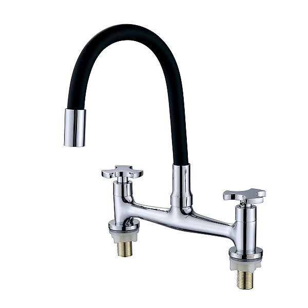 TORNEIRA COZ MESA MISTURADOR 1/4V. CROMADO TELCA  XSC-8894