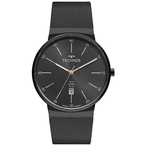 RELOGIO TECHNOS GM12AG/1P