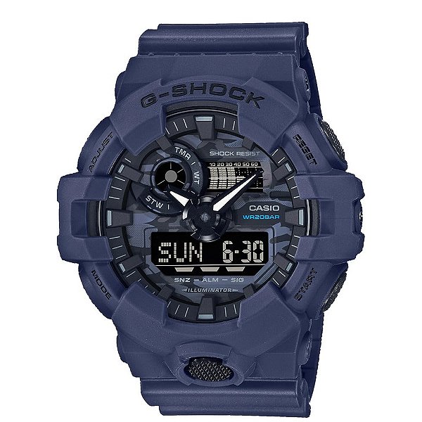 RELÓGIO CASIO GA-700CA-2ADR