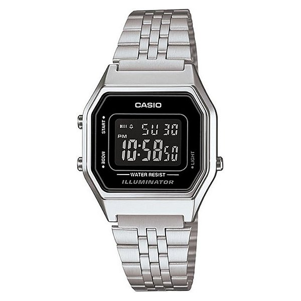 RELÓGIO CASIO LA680WA-1BDF-SC