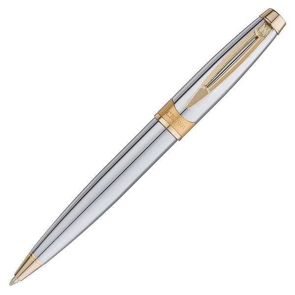 CANETA CROWN PICASSO GOLD ESF - PRATA DI19566S
