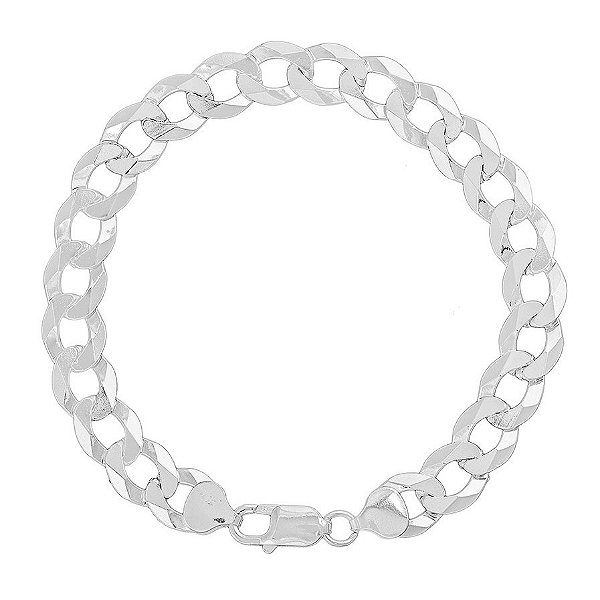 PULSEIRA PRATA GRUMET 9MM 3613