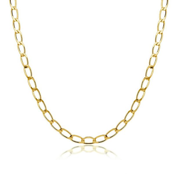 CORRENTE BANHADA EM OURO 18K 00300/60