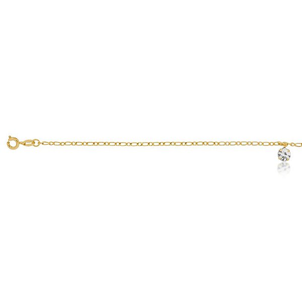 TORNOZELEIRA BANHADA EM OURO 18K 00797/25