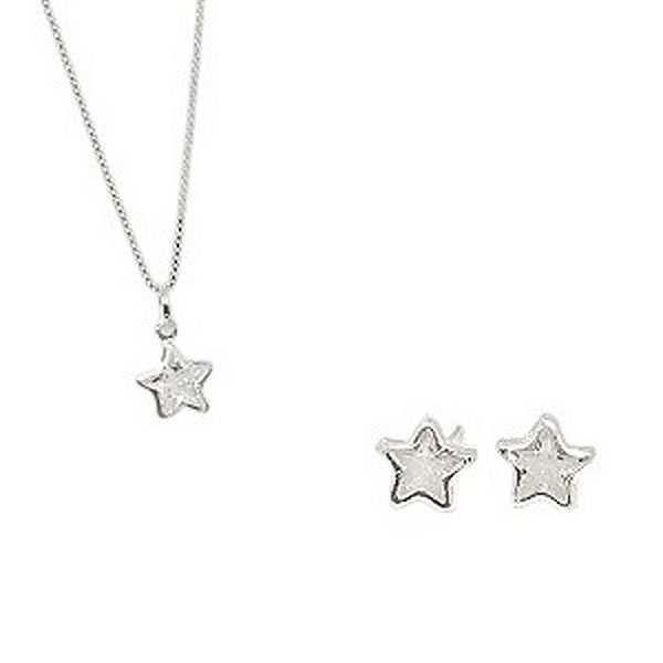CONJUNTO PRATA ESTRELA CJEST