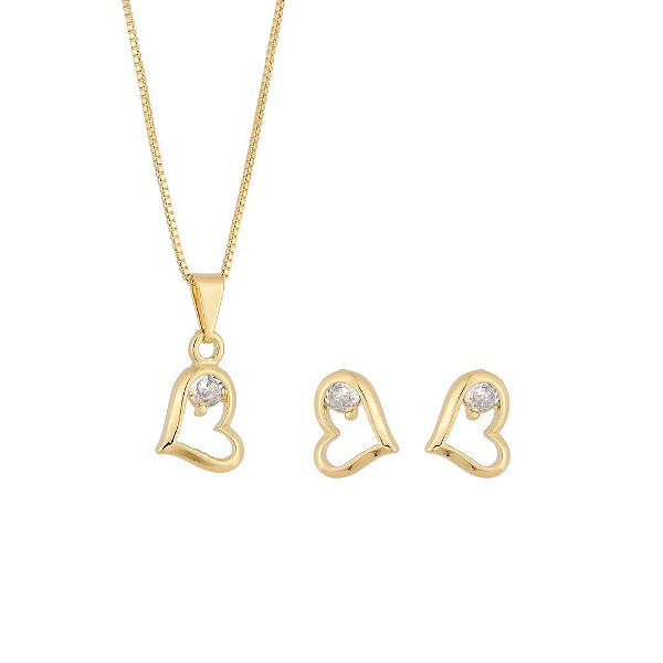 CONJUNTO CORAÇÕES VAZADOS BCF 200
