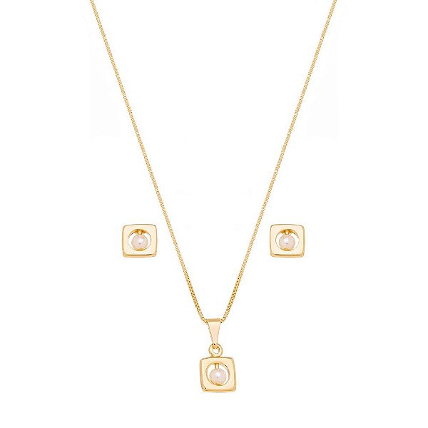 CONJUNTO QUADRADO PÉROLA BCF 570