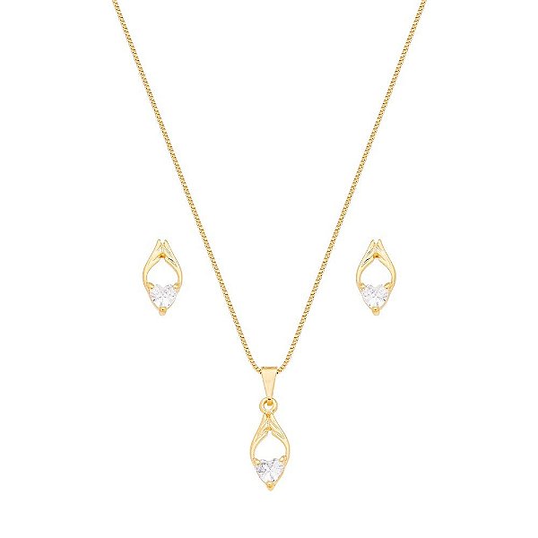 CONJUNTO CORACAO ZIRCONIA BCF 0565