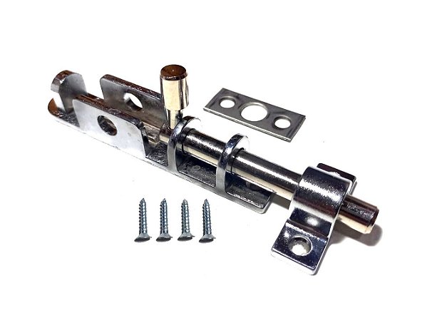 Trinco Reforçado 9cm Cromado Isero