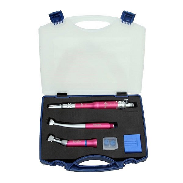 Kit acadêmico Intra Sigma Air com 4 peças PB - cor Rosa