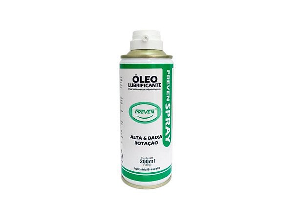 Oleo spray lubrificante odontologico