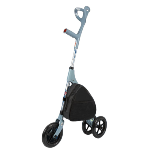 Muleta canadense com rodas sem freio supermedy