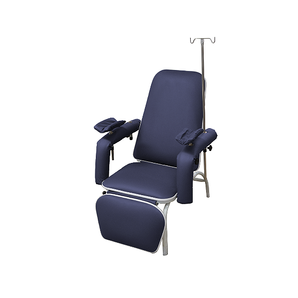 Poltrona Coleta de Sangue Standard Com Suporte de Soro