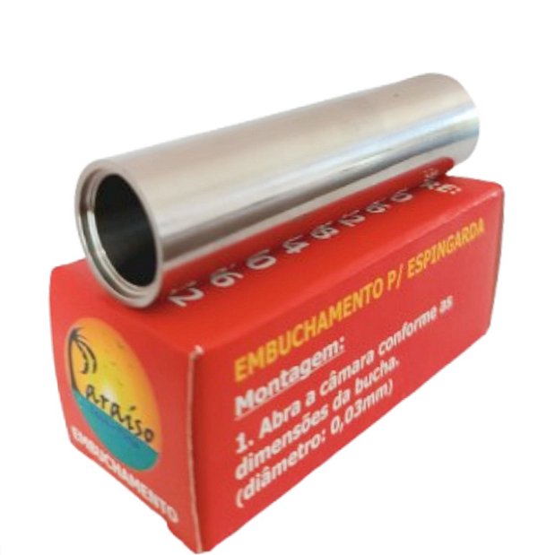 Kit 3 Embuchamentos em Aço Inox (28, 32 e 36)