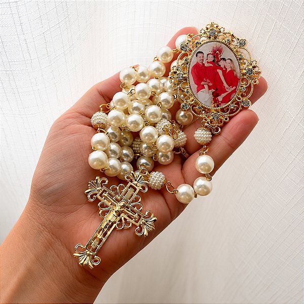 Inspiração Thaeme Terço Dourado