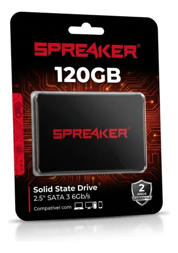 SSD SATA SPREAKER 120GB 2.5