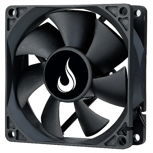 COOLER FAN RISE MODE BLACK 80MM PRETO