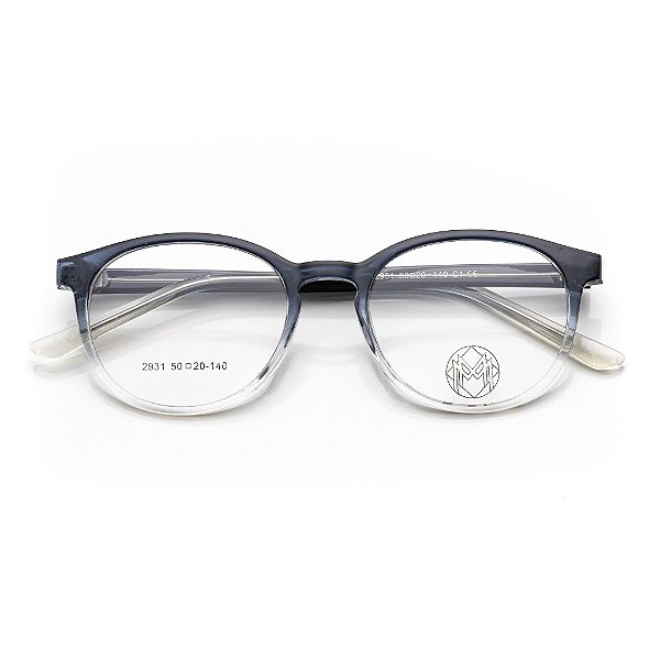 Óculos de Grau Maiara & Maraisa MM2931 Cristal/Preto C1