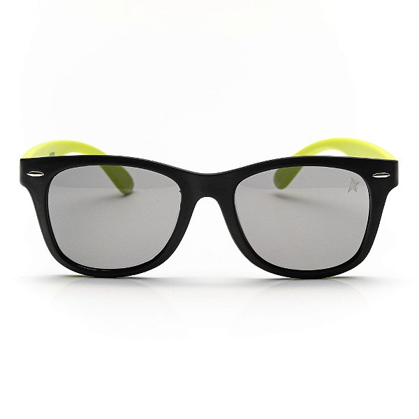 Óculos de Sol Infantil Stelle Kids - S 886 - Preto/Verde