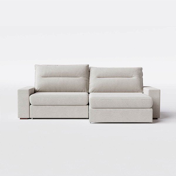 Sofá Nova Iorque 2,30m em Linho Off White Areia