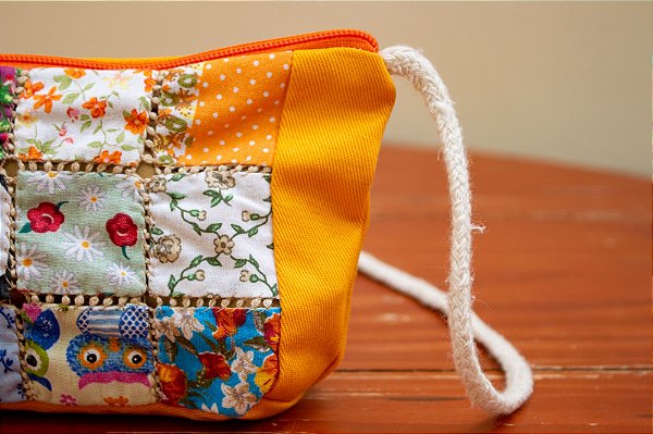 Bolsa de Tecido com Alça Longa