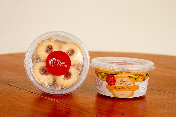 Biscoito Petit Four de Mangaba