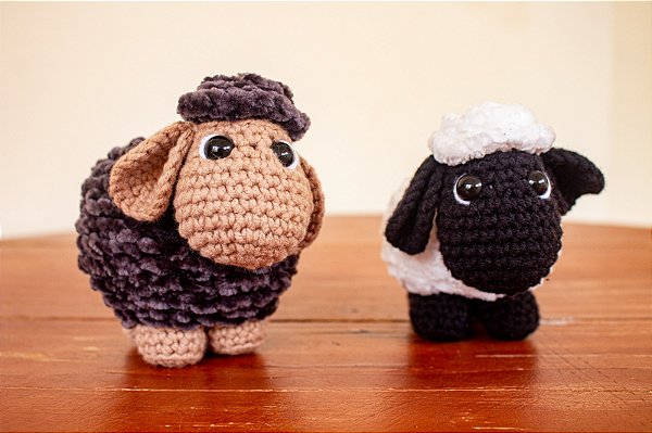 Mini Ovelhinha Amigurumi