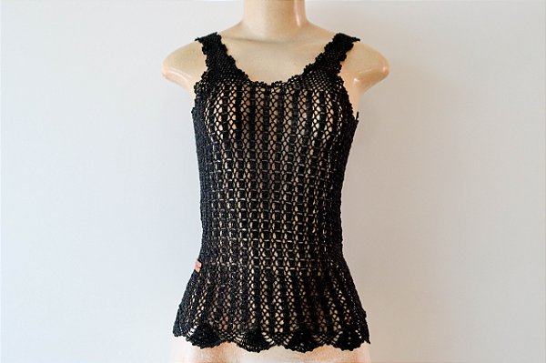 Blusa em Crochê