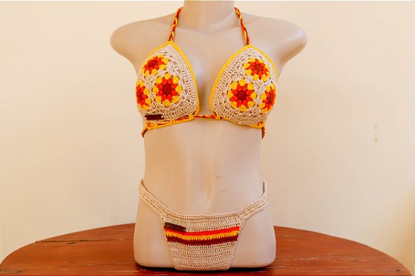 Biquiní em Crochê