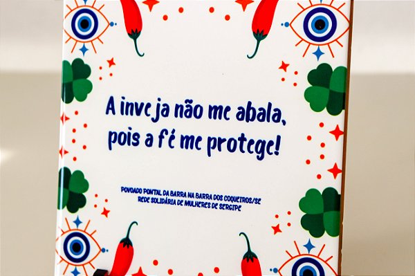 Azulejos com Frases Personalizadas