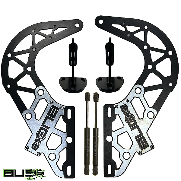 Braço de capo dobradiça para Fusca Personalizado BugTech MOD1 FRENTE/TRAZ