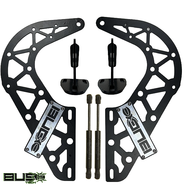 Braço de capo dobradiça para Fusca Personalizado BugTech MOD3 FRENTE/TRAZ