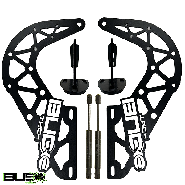 Braço de capo dobradiça para Fusca Personalizado BugTech MOD2 FRENTE/TRAZ