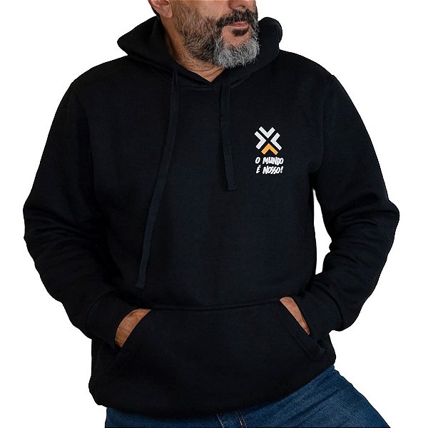 Moletom preto RTX Up Wear