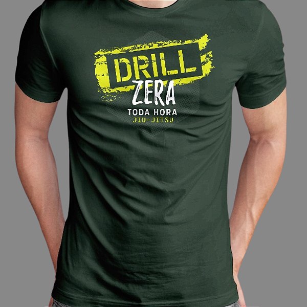CAMISA MASC. "DRILLZERA" ALGODÃO EGÍPCIO - COR VERDE