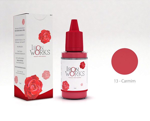 Pigmento Iron Works Carmin N. 13