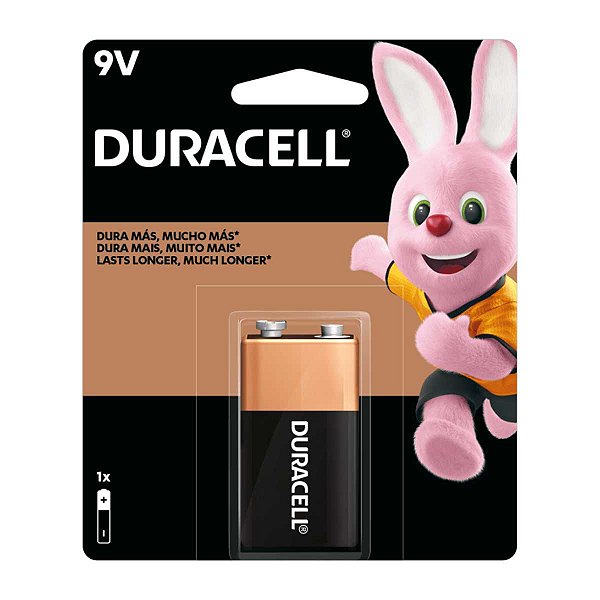 Bateria Alcalina Duracell 9 Volts