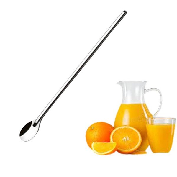 Colher Para Suco Drink Premium em Inox